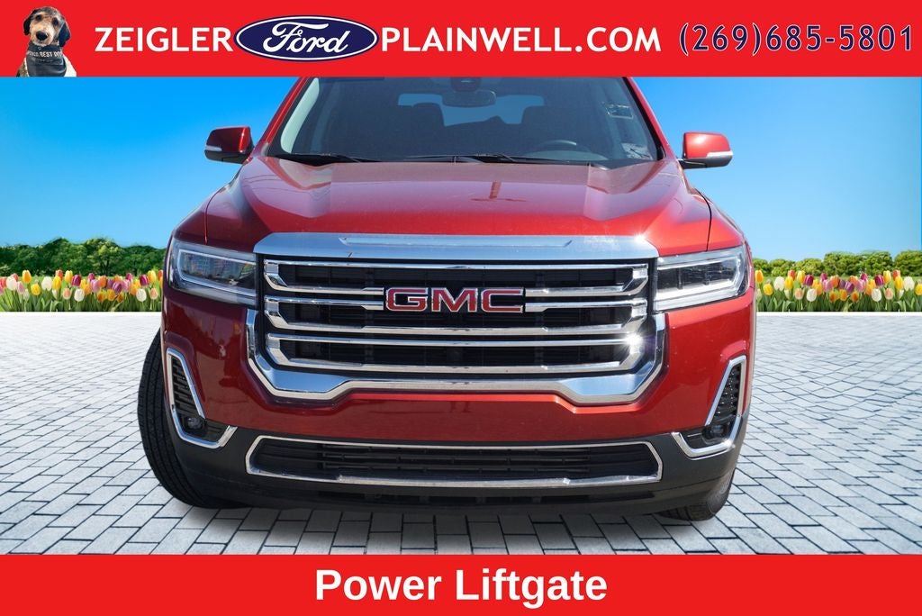 2023 GMC Acadia SLT HD CAMERA LANE KEEPING BLIS 3RD ROW SEAT 4X4