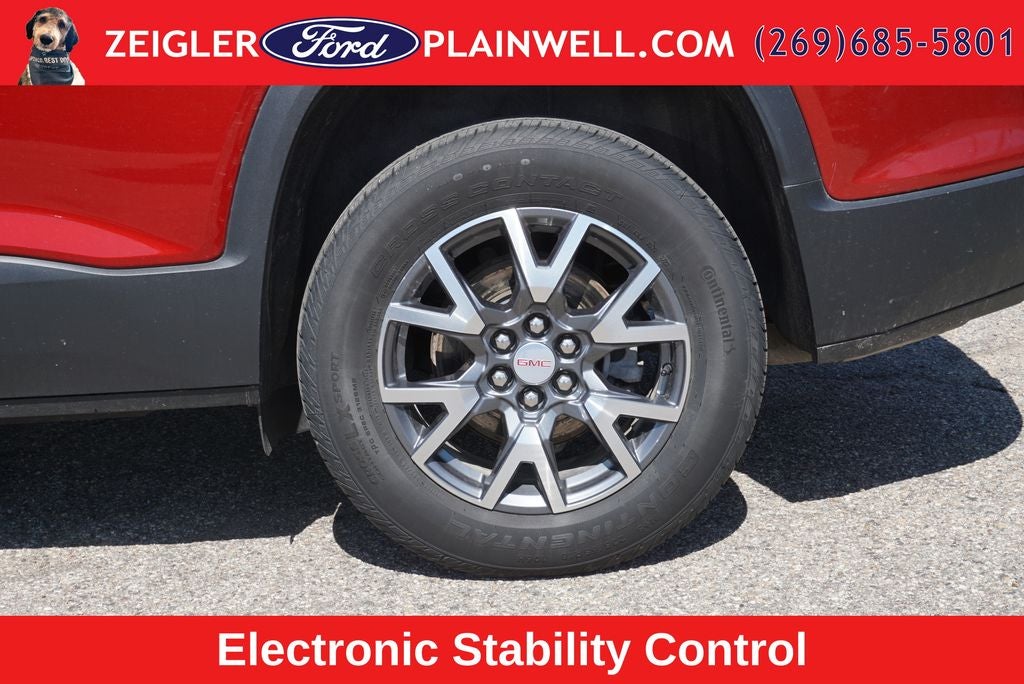 2023 GMC Acadia SLT HD CAMERA LANE KEEPING BLIS 3RD ROW SEAT 4X4