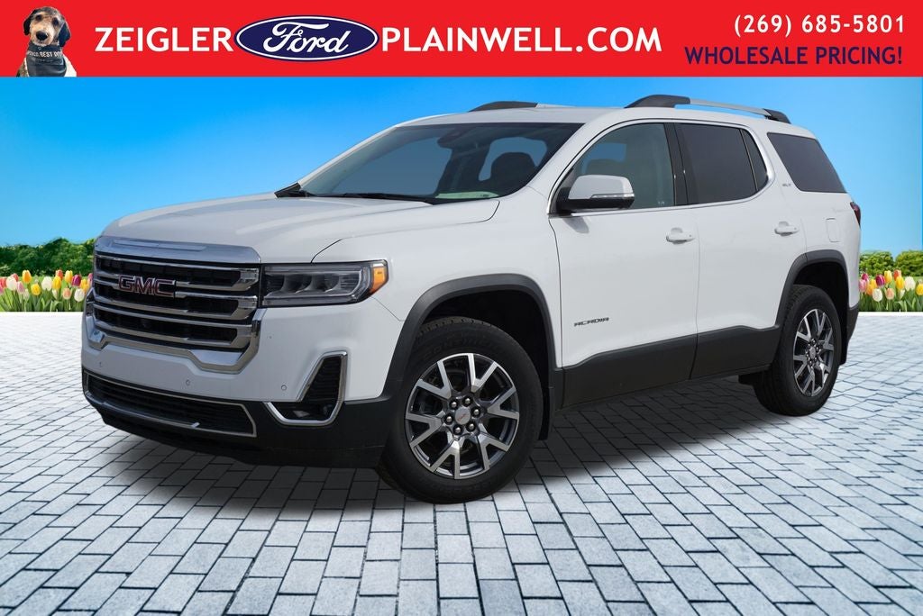 2023 GMC Acadia SLT LUX TECH & PREFERED PKG NAV 3RD ROW 4X4 TOW PKG