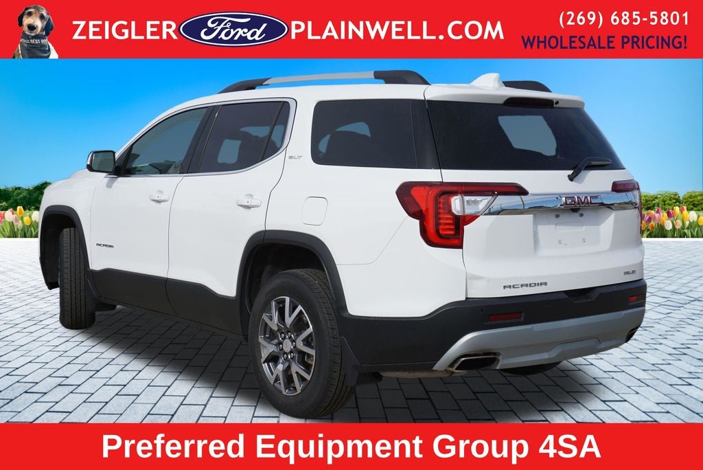 2023 GMC Acadia SLT LUX TECH & PREFERED PKG NAV 3RD ROW 4X4 TOW PKG