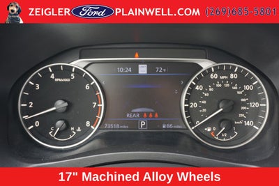 2023 Nissan Altima 2.5 SV AWD Single Panel Moonroof ProPILOT Assist R Camera