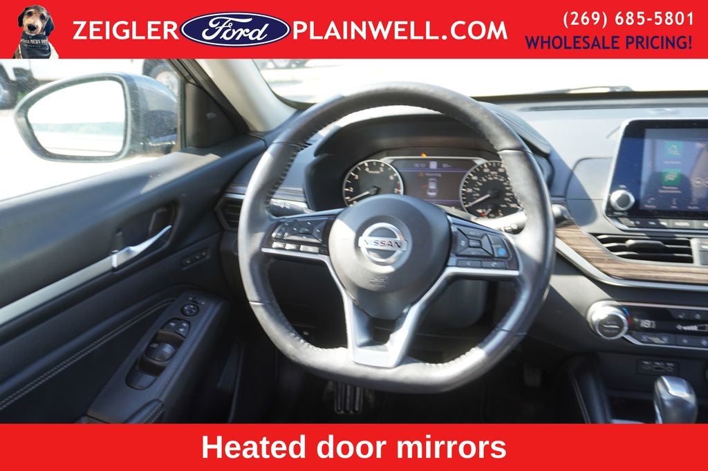 2019 Nissan Altima 2.5 Platinum AWD NAV Heated Leather Heated Steering Power Moonr