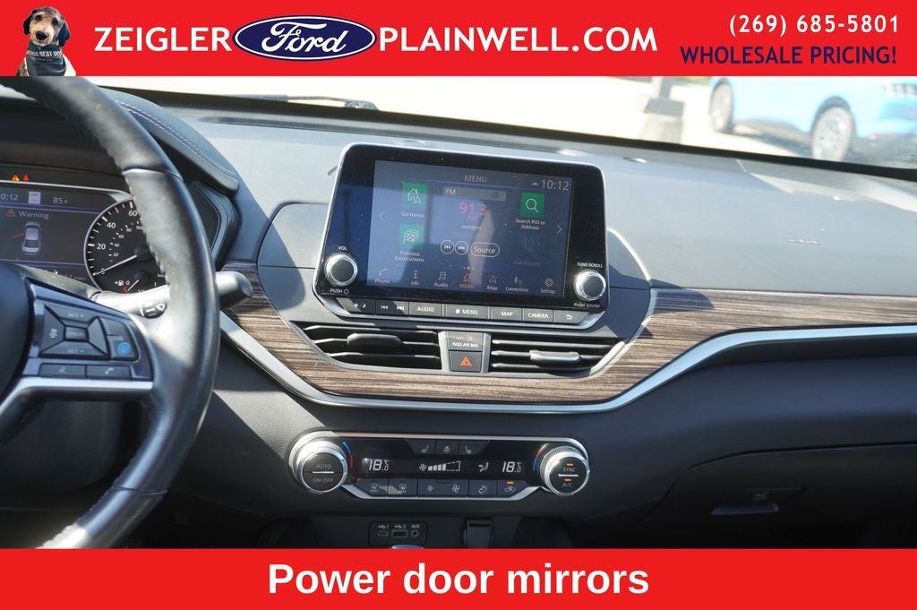 2019 Nissan Altima 2.5 Platinum AWD NAV Heated Leather Heated Steering Power Moonr