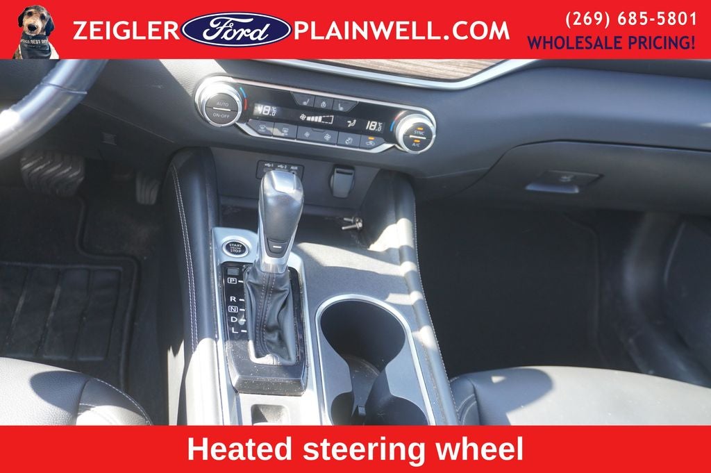 2019 Nissan Altima 2.5 Platinum AWD NAV Heated Leather Heated Steering Power Moonr