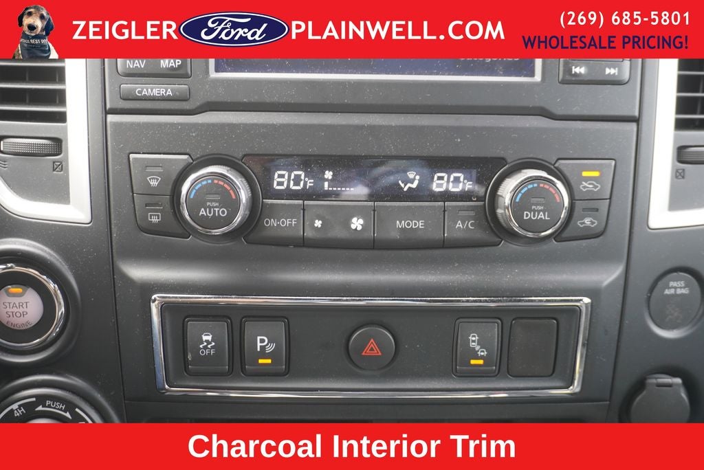 2018 Nissan Titan SL MIDNIGHT EDITION CREW CAB 4x4 LEATHER NAVIGATION 2