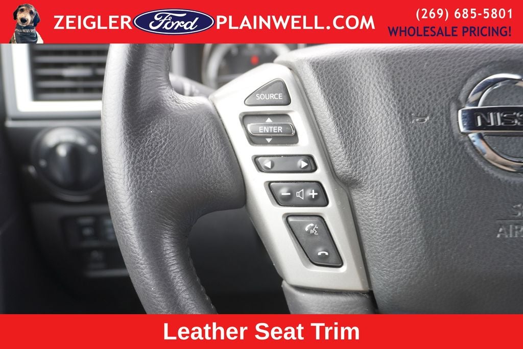 2018 Nissan Titan SL MIDNIGHT EDITION CREW CAB 4x4 LEATHER NAVIGATION 2