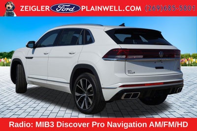 2025 Volkswagen Atlas Cross Sport 2.0T SEL Premium R-Line AWD Panoramic Roof Nav Leather Harmon Kardon Blis