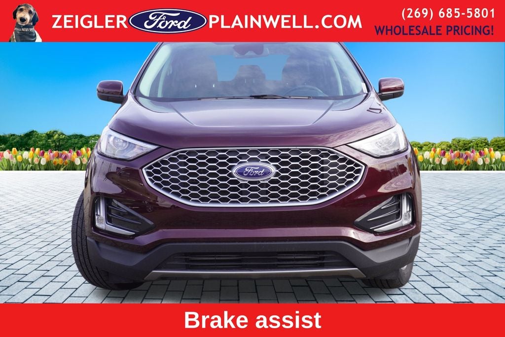 2024 Ford Edge SEL AWD PANORAMIC ROOF HEATED LEATHER & STEERING R CA