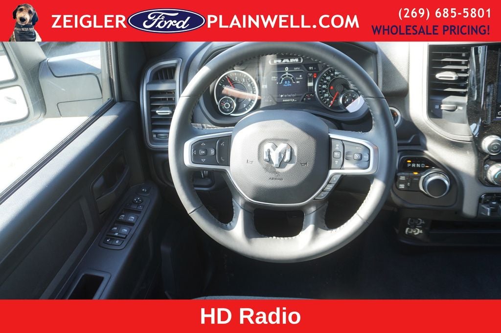 2024 RAM 3500 Tradesman CREW CAB 4X4 NAVIGATION 6.7 TURBO DIESEL REAR CAME