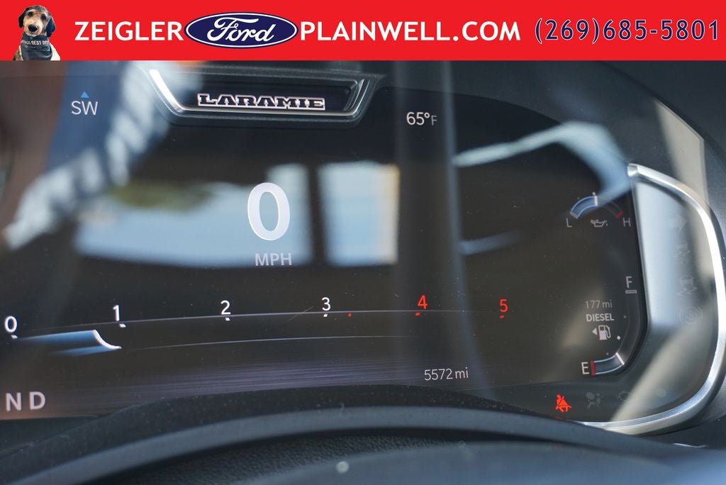 2024 RAM 2500 Laramie REW CAB 4X4 HEATED LEATHER - Cummins 6.7L I-6 Die