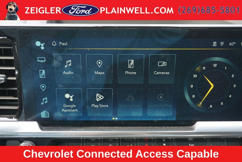 2023 Chevrolet Silverado 1500 LT CREW CAB 4X4 REAR CAMERA 20" PAINTED ALUMINUM WHE