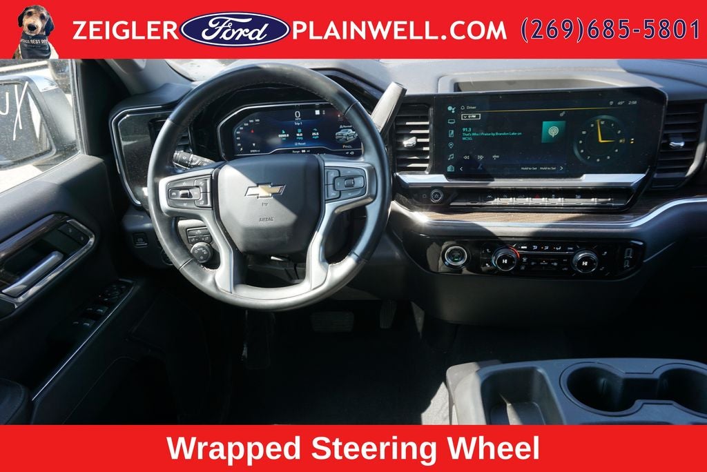 2023 Chevrolet Silverado 1500 LT CREW CAB 4X4 REAR CAMERA 20" PAINTED ALUMINUM WH