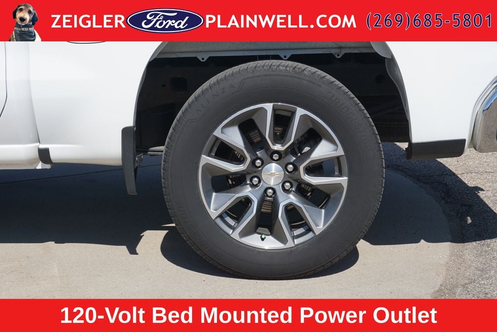 2023 Chevrolet Silverado 1500 LT CREW CAB 4X4 REAR CAMERA 20" PAINTED ALUMINUM WH