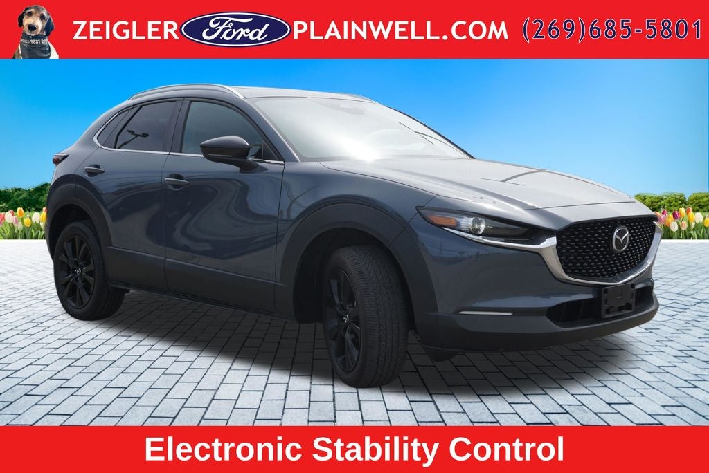 2025 Mazda Mazda CX-30 2.5 S Carbon Edition AWD Power Moonroof Leather Rear Camera