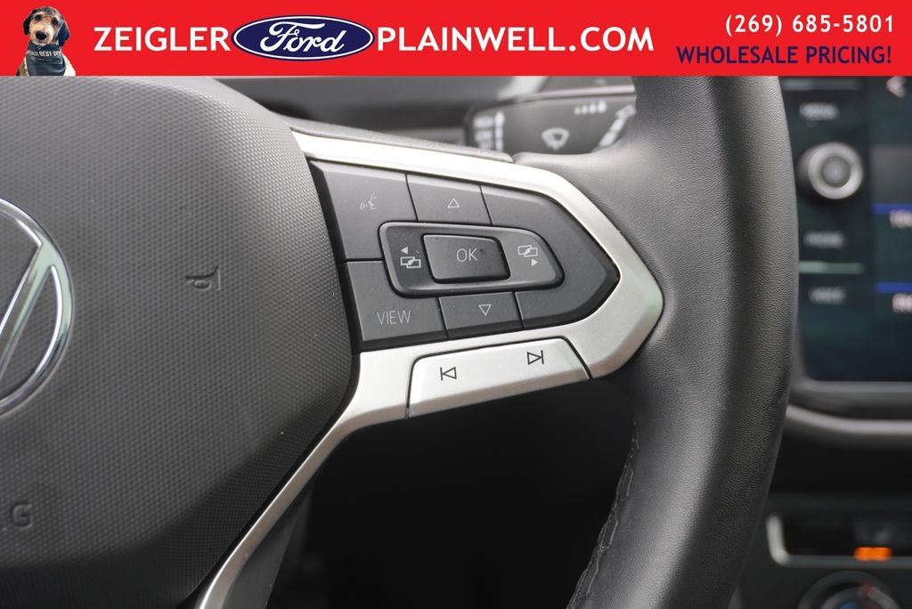 2024 Volkswagen Tiguan 2.0T Wolfsburg Edition Panoramic Moonroof Heated Leather Rear Camera 3rd