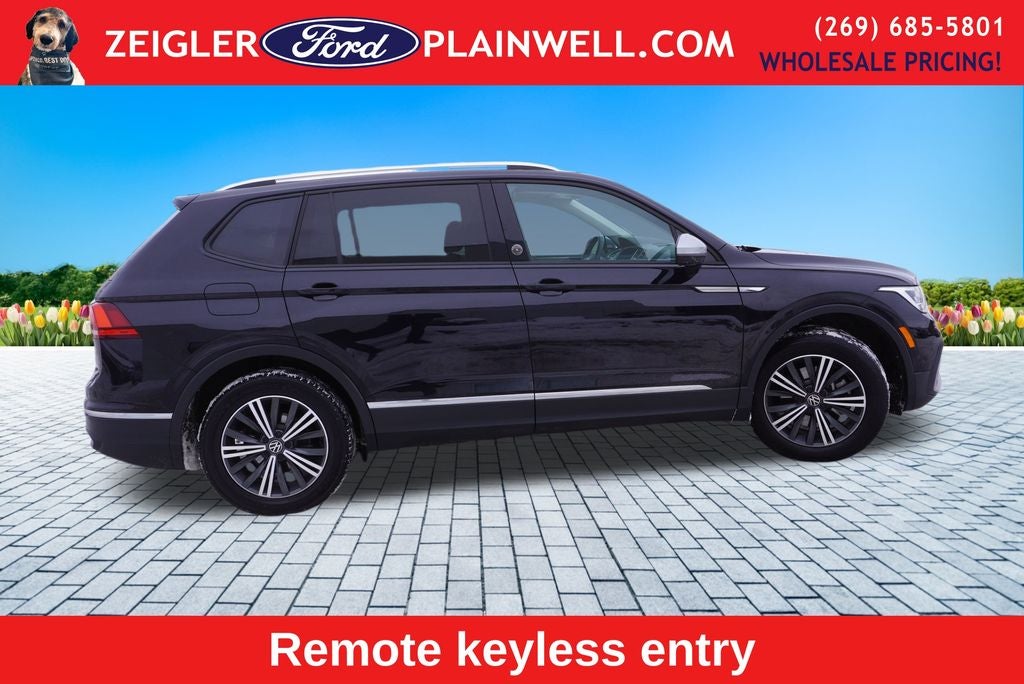 2024 Volkswagen Tiguan 2.0T Wolfsburg Edition Panoramic Moonroof Heated Leather Rear Camera 3rd