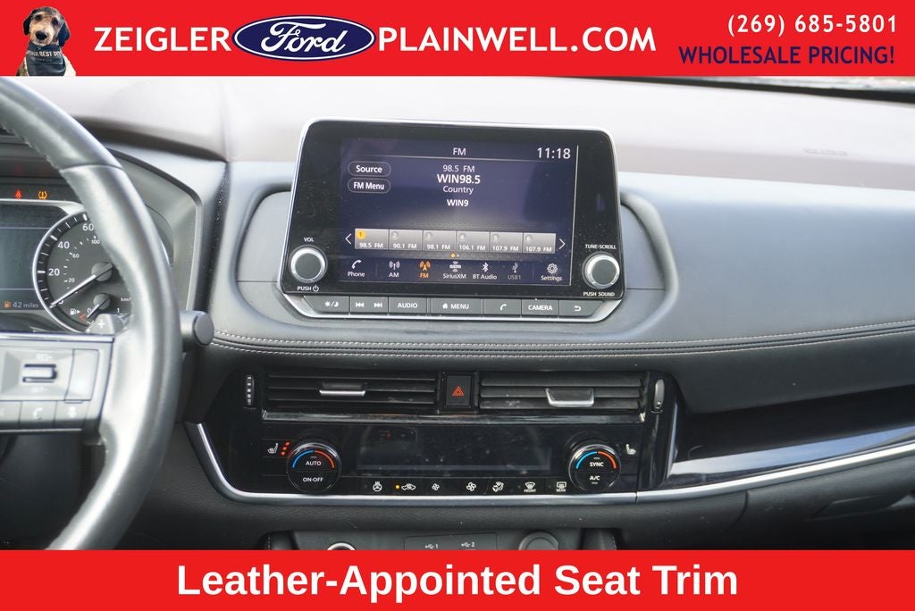 2023 Nissan Rogue SL AWD Panoramic Moonroof Leather