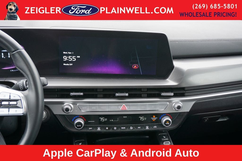 2025 Kia Telluride S V6 AWD Leather Power Moonroof Navigation Blis Blac