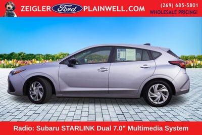 2024 Subaru Impreza Base AWD Rear Camera