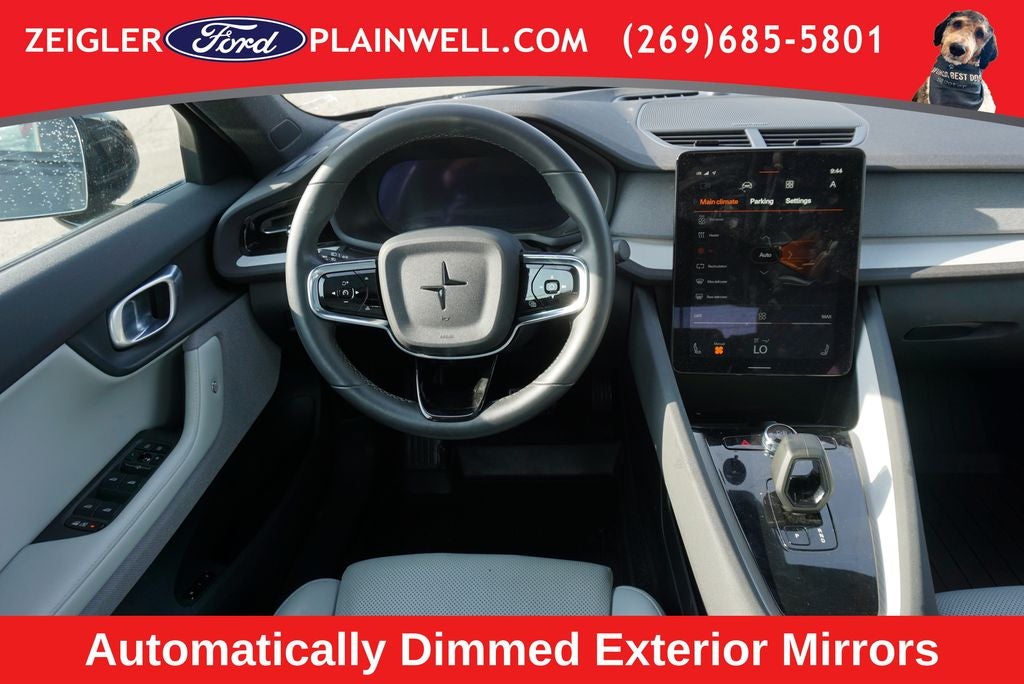 2023 Polestar 2 Long Range Dual Motor AWD Pilot Pk Plus 360 Camera Nav Pano Roof