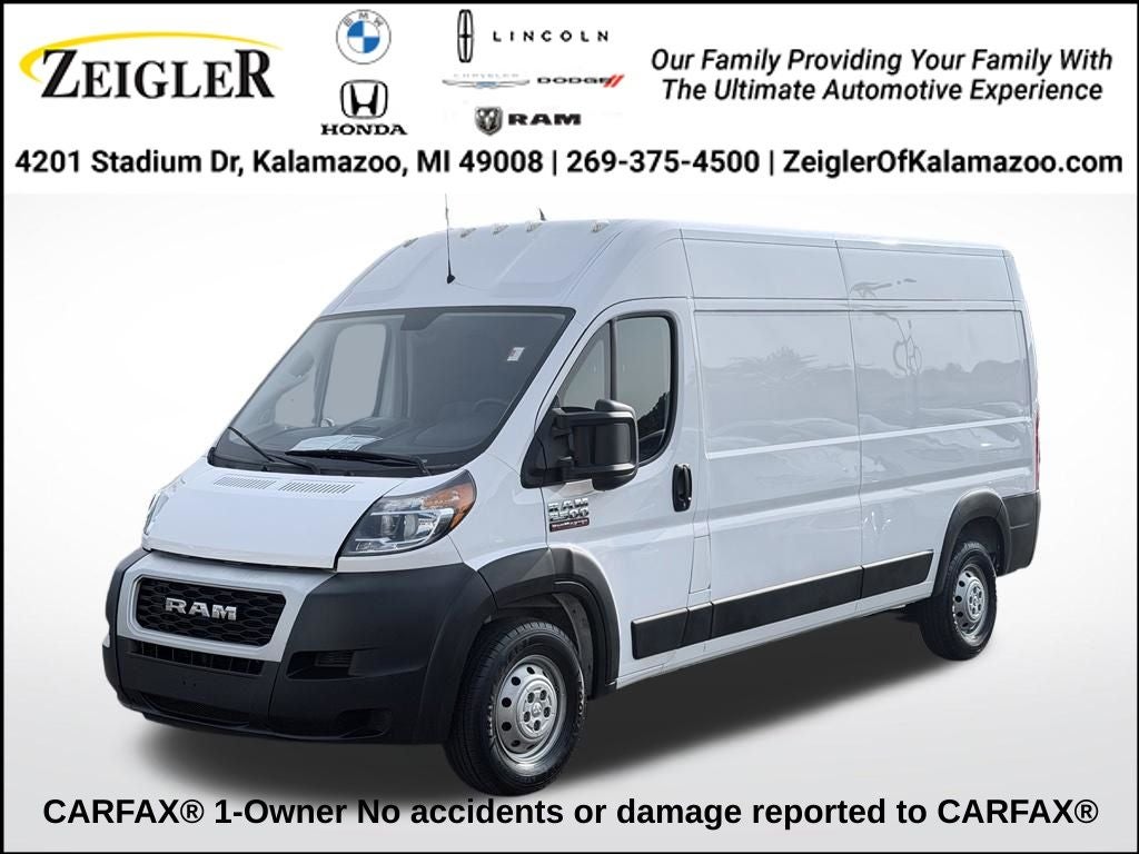 2021 RAM ProMaster 2500 Cargo Van High Roof 159' WB