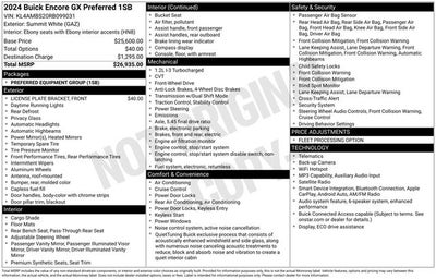 2024 Buick Encore GX Preferred FWD