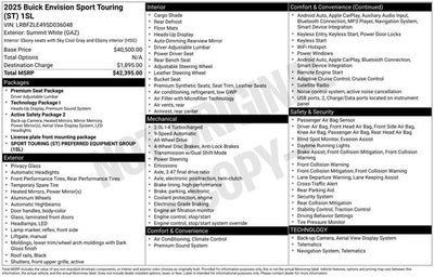 2025 Buick Envision Sport Touring AWD
